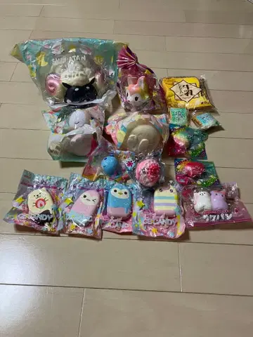 블루 포함 스위츠형 스퀴즈 완구 세트