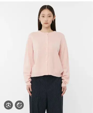 Gajess Clara Knit Cardigan 핑크 산조바 나츠미