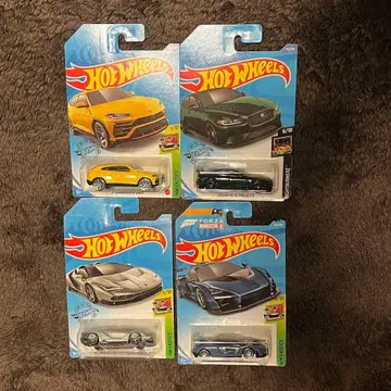 핫휠 4대 세트