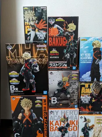 나의 히어로 아카데미아 바쿠고 카츠키 9종류 세트 피규어