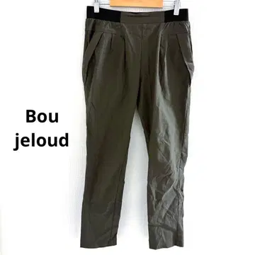 Bou jeloud 부즈루드 카키 조거 팬츠 M 루즈핏