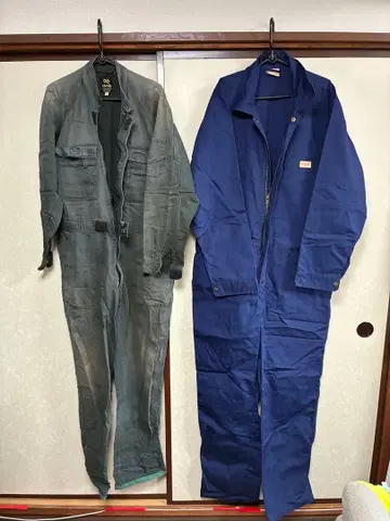 오버롤 작업복 세트 네이비 블랙 굿 웨어 96