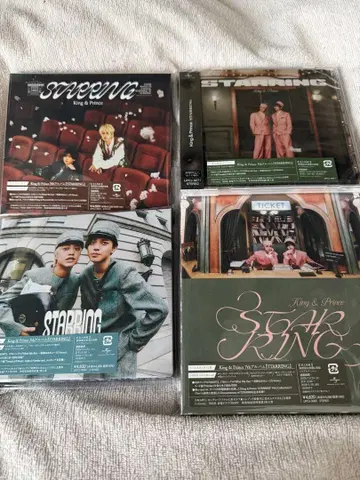 [ 새상품 ] King & Prince STARRING 4 형태 세트