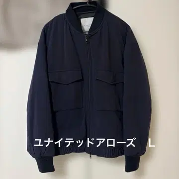 UNITED ARROWS MA-1 플라이트 자켓 네이비