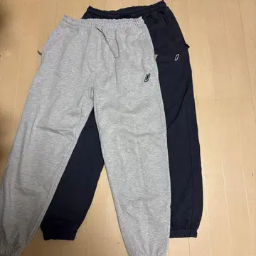 ZARA 그레이 네이비 조거 팬츠 2세트