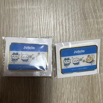 주빌로 치이카와 핀 배지 2개 세트