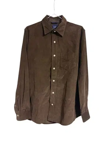 GAP 브라운 코듀로이 긴팔 셔츠 S 사이즈