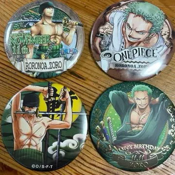 원피스 캔뱃지 조로 벌스데이 야라칸 캔뱃지 도쿄 원피스 타워 외