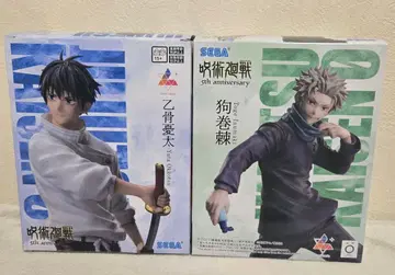 라운드원 한정판 주술회전 옷코츠 유타 이누마키 토게 피규어 2개 세트