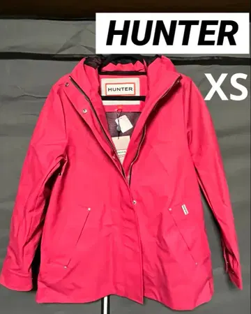 새상품 헌터 HUNTER 레인코트 XS 핑크