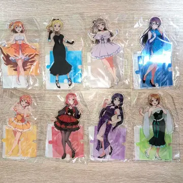 러브 라이브! 온라인 복권 B상 이어지는 아크릴 스탠드 8종 세트