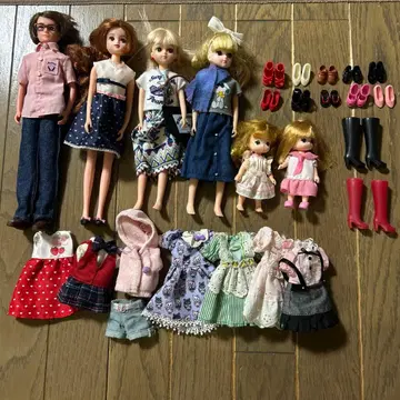 오늘 한정 가격! 리카짱 인형, 의류, 신발 세트