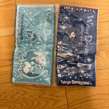 도쿄 디즈니 씨 랜드 타월 세트