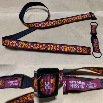 MAN WITH A MISSION 벨트 스트랩 세트