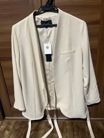 LAGUNAMOON 베이지 노카라 자켓 S