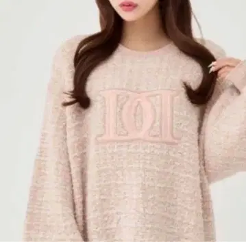 미개봉 새상품 다리치 DD 로고 트위드 니트 풀오버 darich 프리