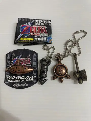 시간의 오카리나 젤다의 전설 메탈 아이템 컬렉션 레어 링크