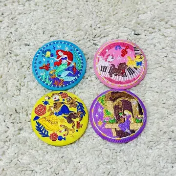 디즈니 자수 캔뱃지