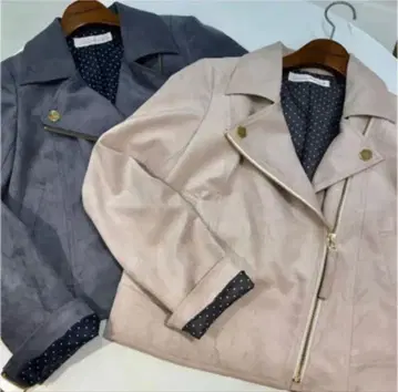 라이더 자켓 트란테안 핑크