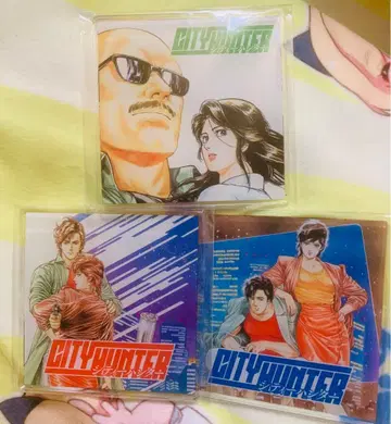 시티헌터 원화 특전 양면 아크릴 코스터