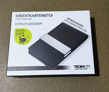 TROIKA RFID 프로텍션 카드 케이스 블랙 CCC15-39/LE