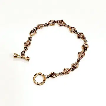 팔찌 딜티어스 DEAL TEARS 핑크 골드 장미