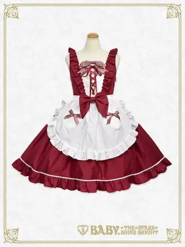 쇼콜라 스트라이프 오버롤 스커트