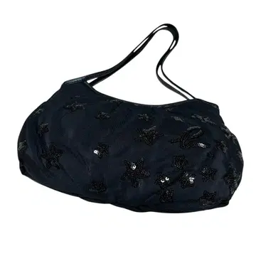 agnes b. VOYAGE 에네스베 스팽글 로고 핸드백