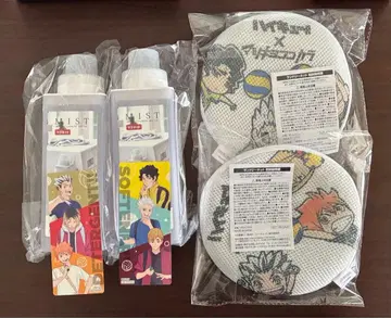 하이큐!! 마츠모토 키요시 코코카라 오리지널 런드리 굿즈 세트