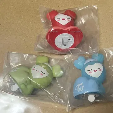 3종 세트 TWICE LOVELYS 오야스미 라이트 마스코트