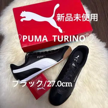 PUMA TURINO 371113 02 27.0cm 블랙 미사용 새상품