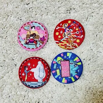 디즈니 자수 캔뱃지