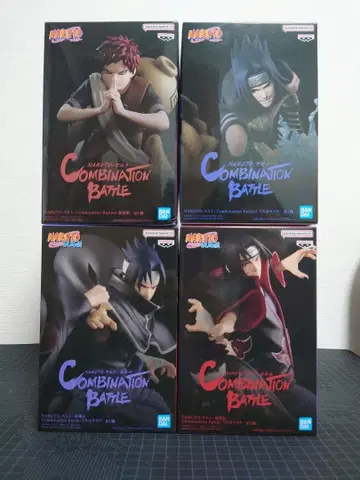 NARUTO 가아라 우치하 사스케 우치하 이타치 피규어 4개 세트