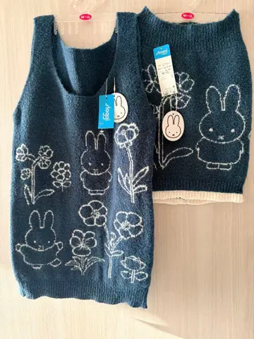 sloggi 상하의 셋업 니트 탱크탑 복대 미피