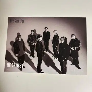 BE:FIRST Bye-Good-Bye 플라이어 7인 집합