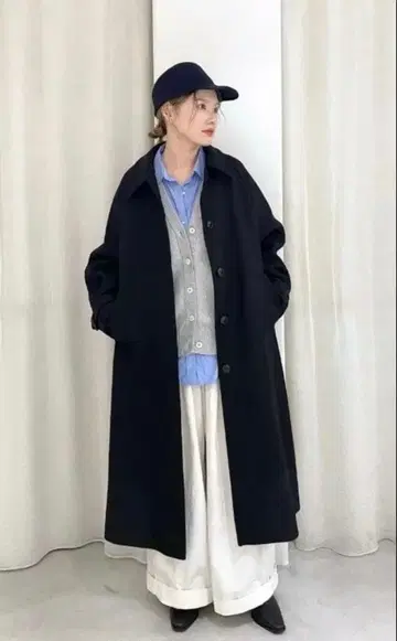 이탈리아제 Benelli Montacone 울 캡 네이비