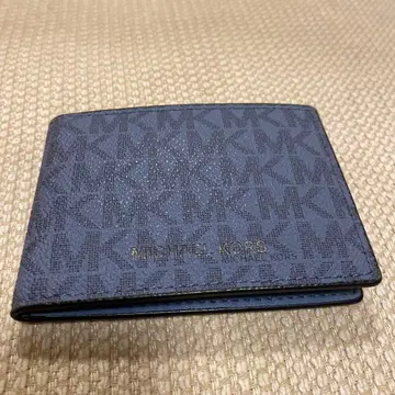 MICHAEL KORS 다크 블루 카드 케이스
