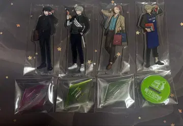 에리오스 라이징 히어로즈 아크릴 스탠드 4점 세트