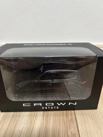 도요타 크라운 CROWN ESTATE 블랙 미니카