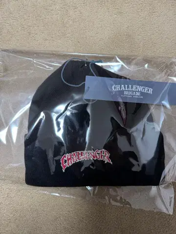 challenger 니트 캡 신상 미사용 새상품 챌린저 나가세 착용