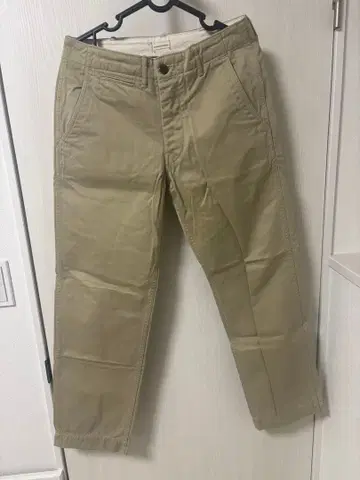 DUBBLEWORKS 베이지 치노 팬츠