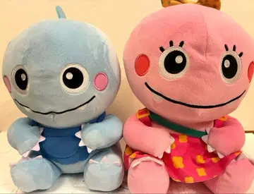 자와자와숲의 간코짱 앉아있는 빅 봉제인형 2종 세트