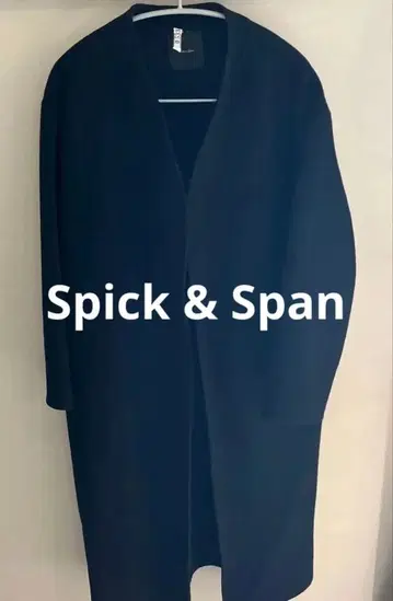 Spick & Span 네이비 롱 코트