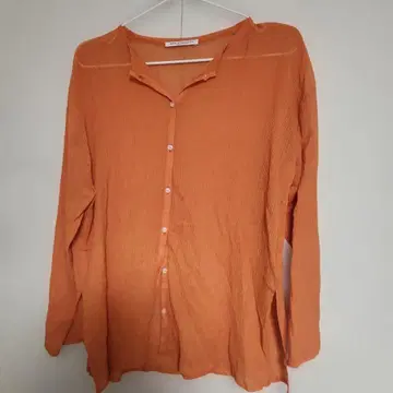 BEAUTY&YOUTH 오렌지 긴팔 셔츠