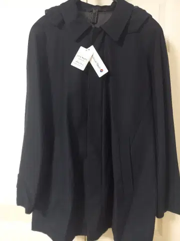 새상품 택 포함 LES MUES 코트 네이비 무지 M