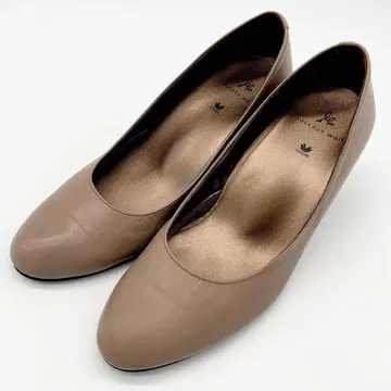 Wacoal 펌프스 일본제 3E 와이드 브라운 포멀 오피스