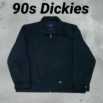 90s Dickies 블랙 워크 자켓 퀼팅 XL 사이즈