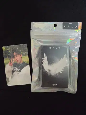 UX1 HALO 미니 레코드 포토 카드 세트