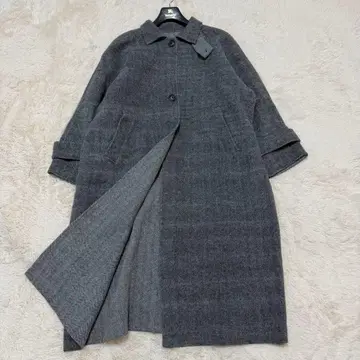 뷰티 앤 유스 헤링본 울 코트