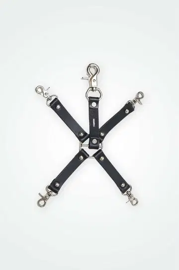 HOGTIE LEATHER STRAP ] BLACK